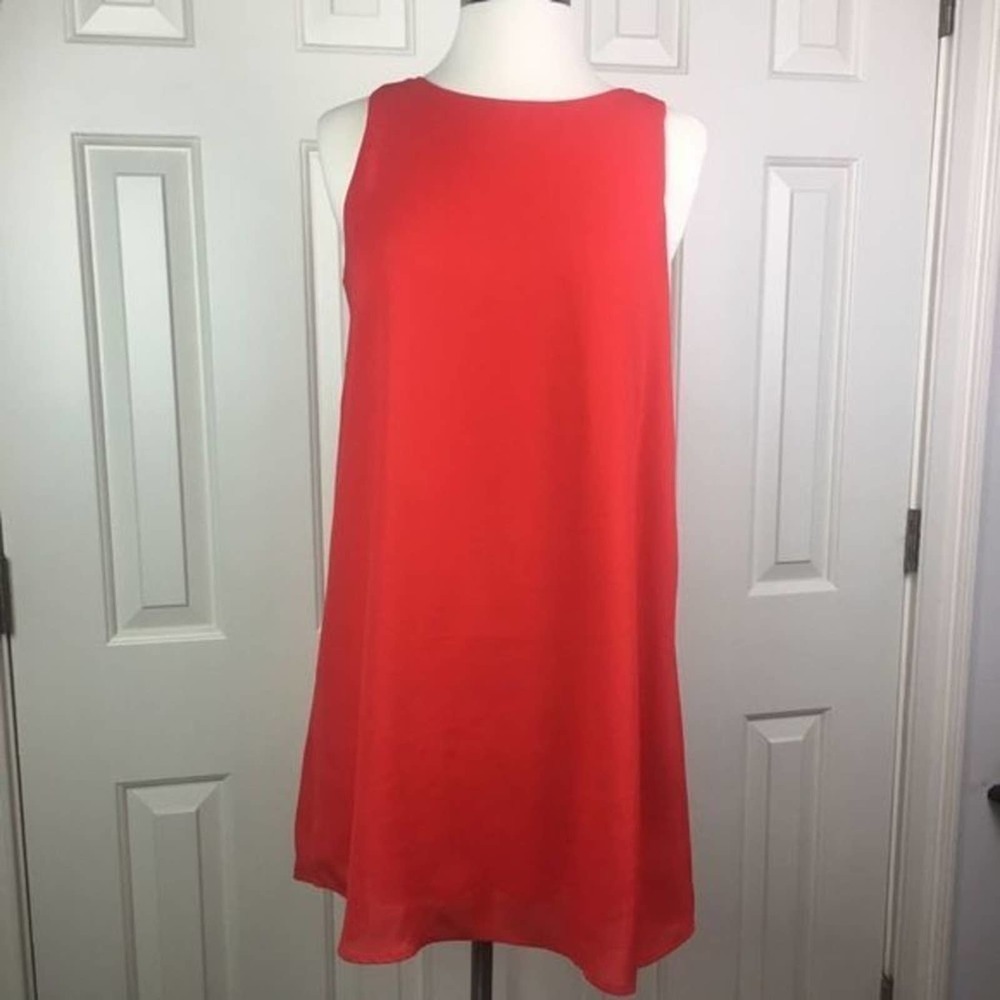 EVERLY Red Bow Dress Size Small